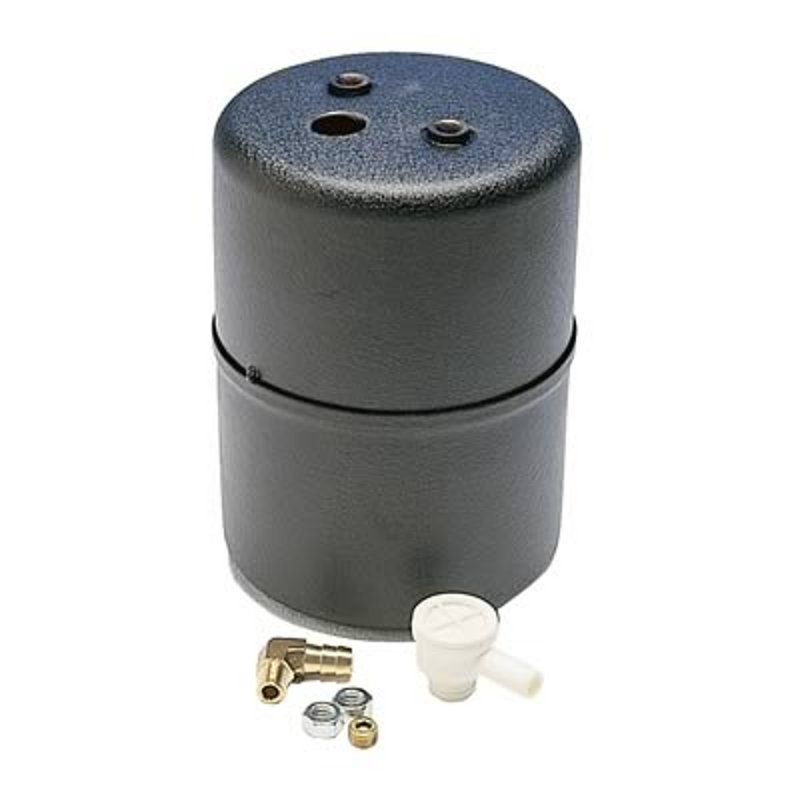 Summit Racing Part SUMG1464 Black Metal Brake Vacuum Canister Photo